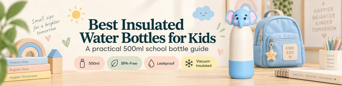 Best Water Bottles for Kids in India : A Practical Parent’s Guide