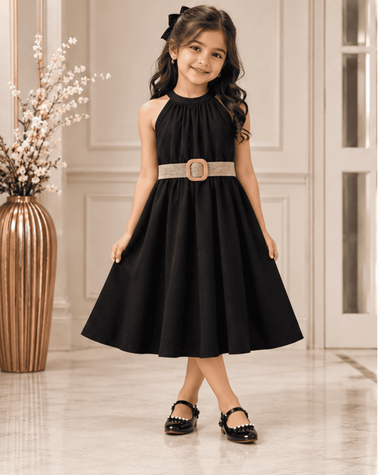 Girls Halter Neck Summer Dress