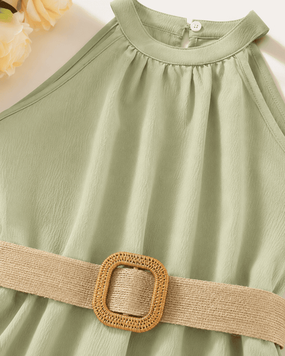 Girls Halter Neck Summer Dress