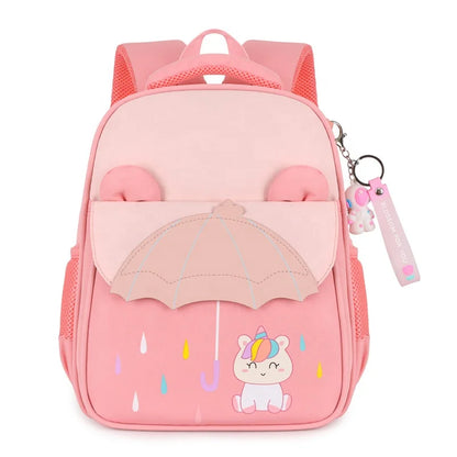 Cute Cartoon Kids School Backpack Oxford 30x40x19cm