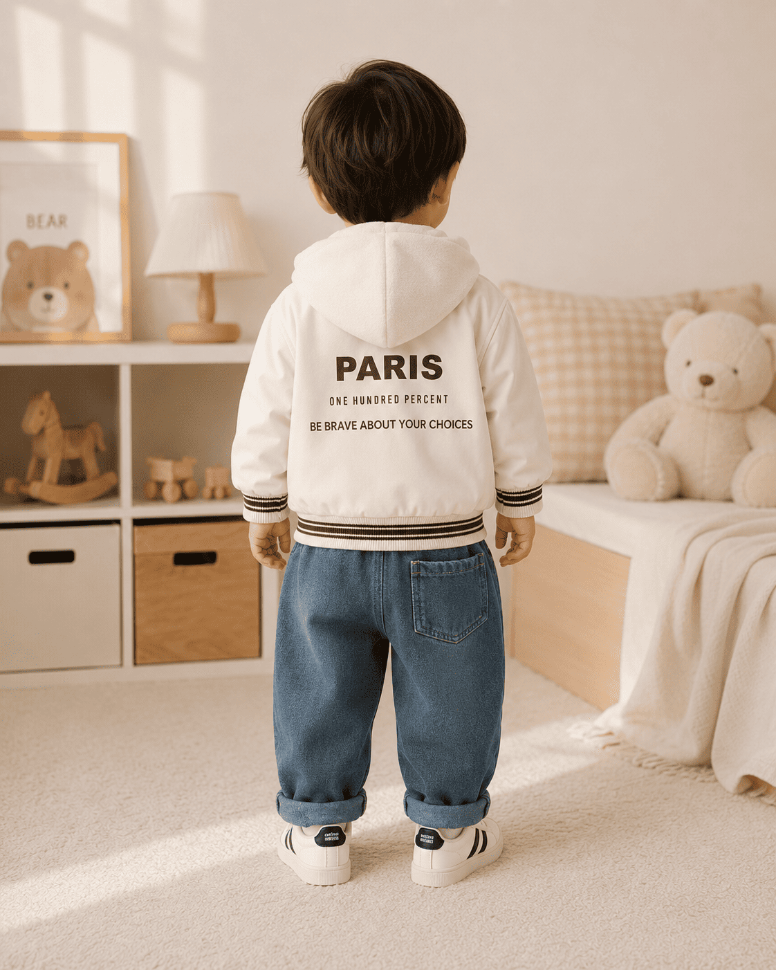 Hooded Jacket And Relaxed Fit Jeans Set Mizzy - Kids Essentials Boys D2btdf An